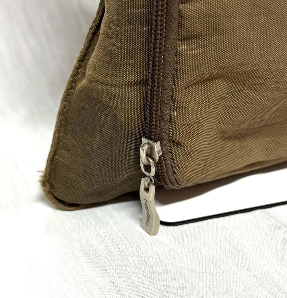 Baggallini Brown Nylon Crossbody Travel Bag - Picture 2 of 3